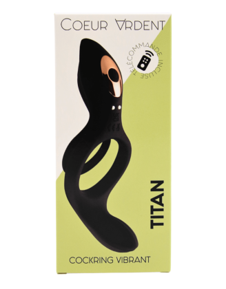 TITAN – Cockring Vibrant Télécommandé