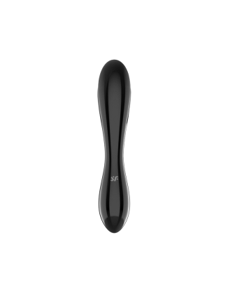 Gode en verre noir haute qualité Dazzling Crystal 1 Satisfyer