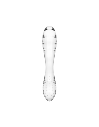 Gode en verre transparent haute qualité Dazzling Crystal 1 Satisfyer