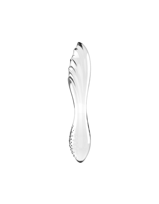 Gode en verre transparent haute qualité Dazzling Crystal 1 Satisfyer