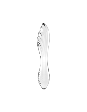 Gode en verre transparent haute qualité Dazzling Crystal 1 Satisfyer