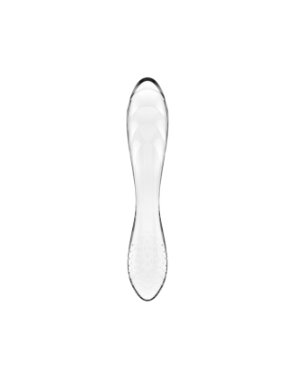 Gode en verre transparent haute qualité Dazzling Crystal 1 Satisfyer
