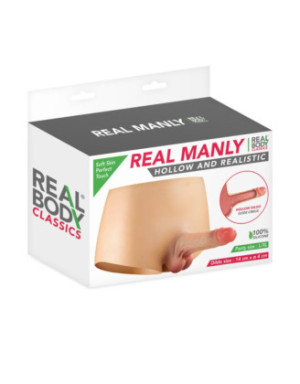 Culotte gode creux en silicone