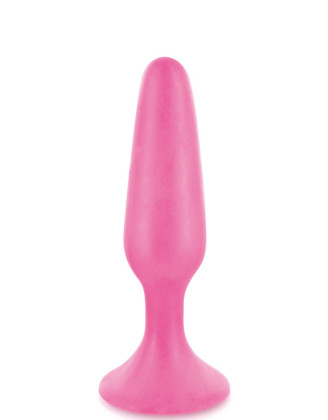 Plug anal ventouse rose court base large