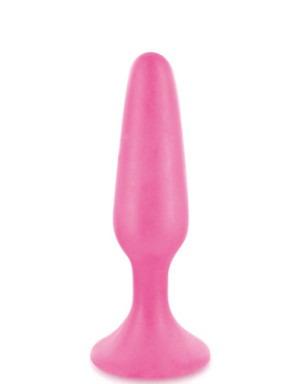 Plug anal ventouse rose court base large