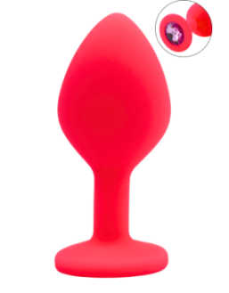 Plug bijou rose Medium PINKY