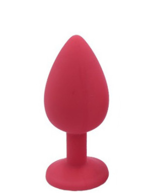 Plug rouge bijou cristal Small CHERRY