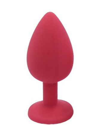 Plug rouge bijou cristal Medium CHERRY