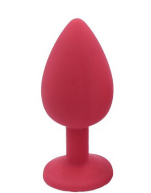 Plug rouge bijou cristal Medium CHERRY