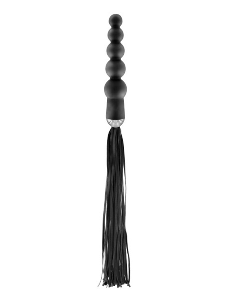 Martinet avec manche chapelet anal noir Fetish Tentation