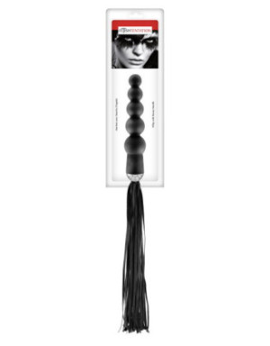 Martinet avec manche chapelet anal noir Fetish Tentation