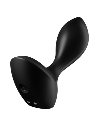 Plug anal vibrant noir USB Backdoor Lover Satisfyer