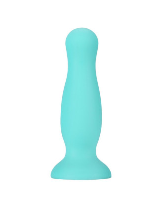 Plug anal ventouse vert pastel taille M