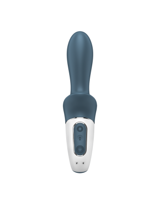 Vibromasseur gonflable anal gris USB Air Pump Booty 2 Satisfyer