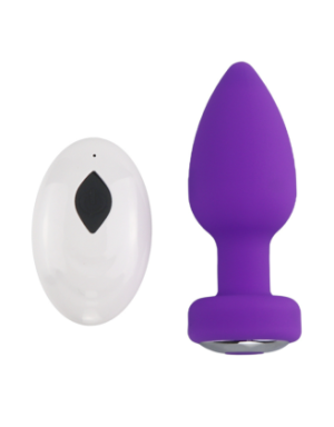Plug Anal Vibrant Télécommandé SHAKY Violet