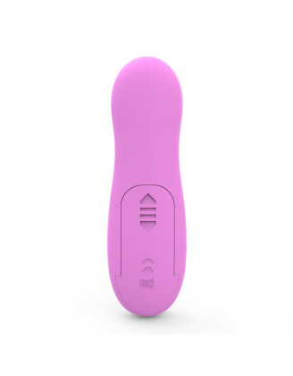 Stimulateur de clitoris par vibrations sur membranes rose 10 Vitesses De Voyage