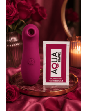 Stimulateur Clitoridien Sans Contact Violet + 1 dosette de lubrifiant — Pocket Pleasure