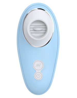Stimulateur Clitoridien à Langue Bleu + 1 dosette de lubrifiant — Pocket Pleasure