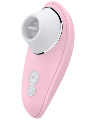 Stimulateur Clitoridien à Langue Rose + 1 dosette de lubrifiant — Pocket Pleasure