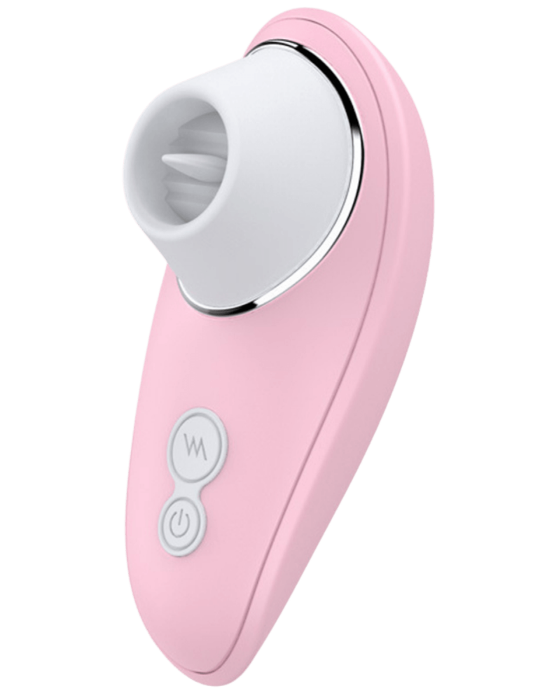Stimulateur Clitoridien à Langue Rose + 1 dosette de lubrifiant — Pocket Pleasure