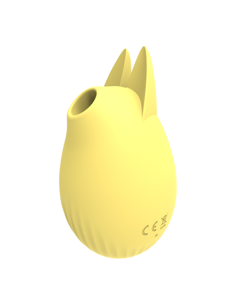 Stimulateur clitoridien Bunny USB jaune Martie