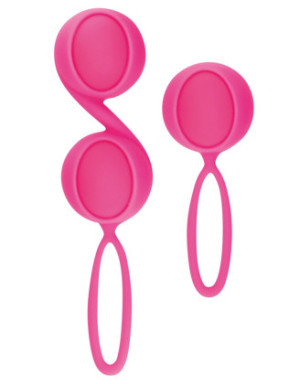 Set de boules de Geisha roses à billes amovibles