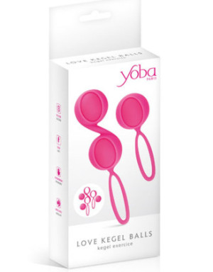 Set de boules de Geisha roses à billes amovibles