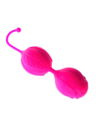Boules de Geisha Rose silicone