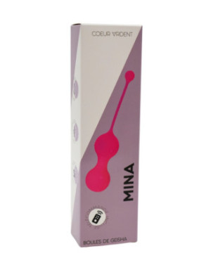 MINA Rose, Boules de Geisha en silicone médical USB avec télécommande