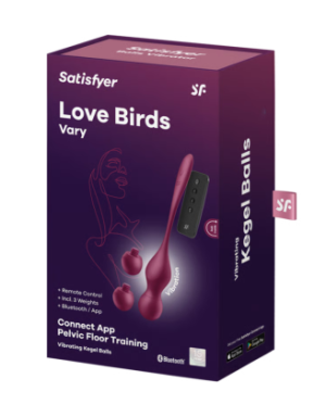 Boules de geisha vibrantes Satisfyer Love Birds Vary