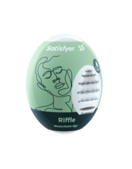 Oeuf masturbateur flexible Riffle Satisfyer