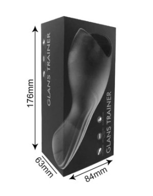 Masturbateur noir USB, 10 modes de vibration