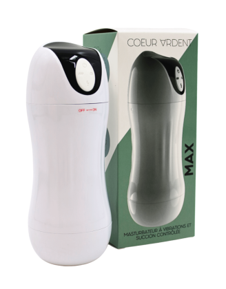 MAX – Masturbateur à Vibrations & Succion Contrôlée USB