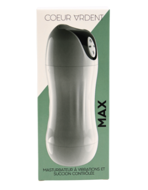 MAX – Masturbateur à Vibrations & Succion Contrôlée USB