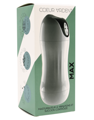 MAX – Masturbateur à Vibrations & Succion Contrôlée USB