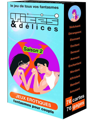 Jeu de cartes Vices et Delices 2 - Saison 2