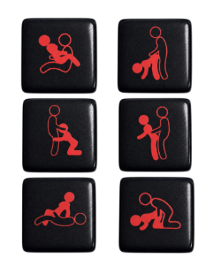 Jeu de Dés Coquins Positions Kamasutra & Lieux