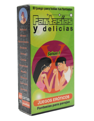 SPANISH Jeu de cartes Vices et Delices Version ESPAGNOL - Saison 1