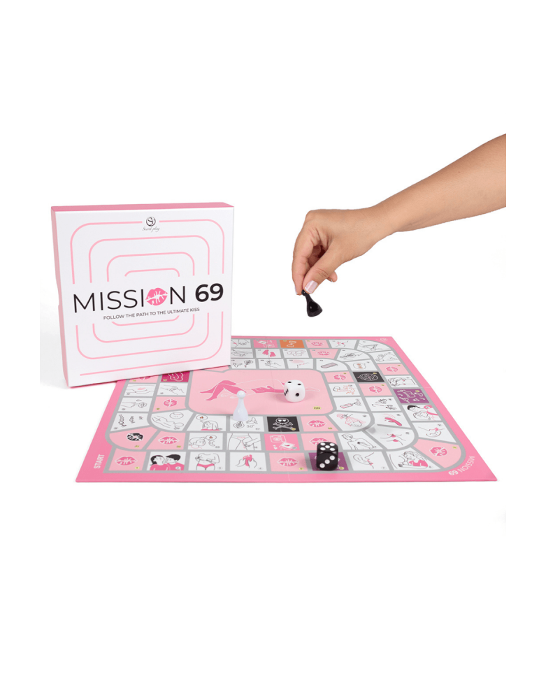 Jeu de société érotique Mission 69 – Jeu de plateau pour couples
