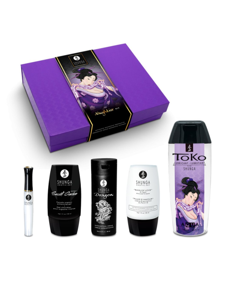 Coffret Edition Black Naughtier Geisha Shunga 5 produits