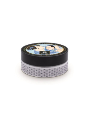 Mini Coffret poudre corporelle noix de coco et plumeau assorti