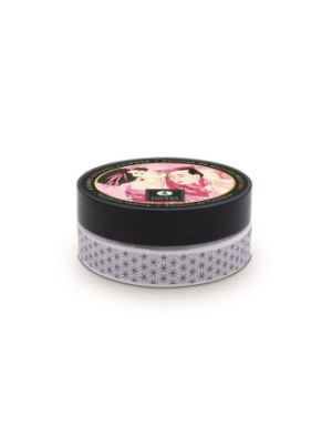 Mini Coffret poudre corporelle framboise et plumeau assorti