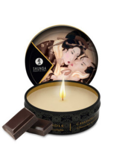 Mini bougie de massage chocolat 30ml