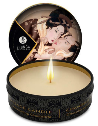 Mini bougie de massage chocolat 30ml