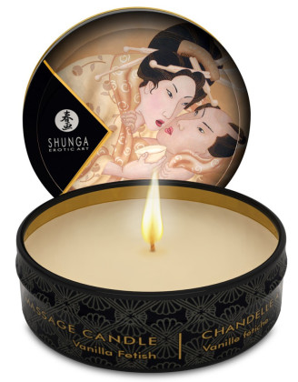 Mini bougie de massage vanille 30ml