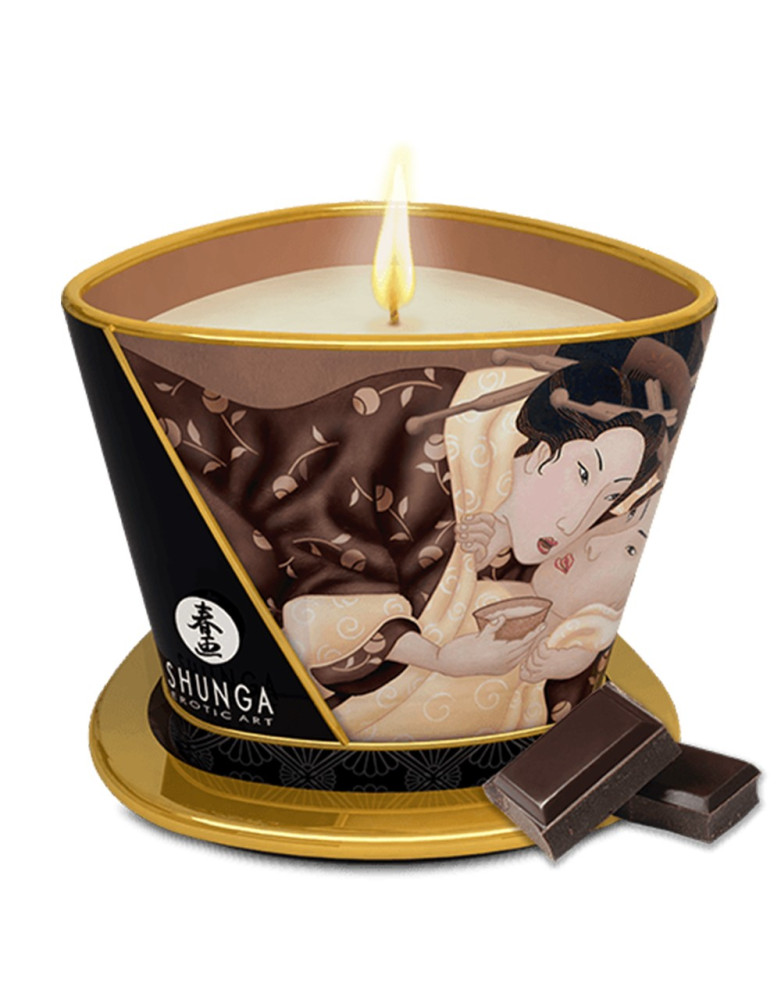 Bougie de massage chocolat 170ml