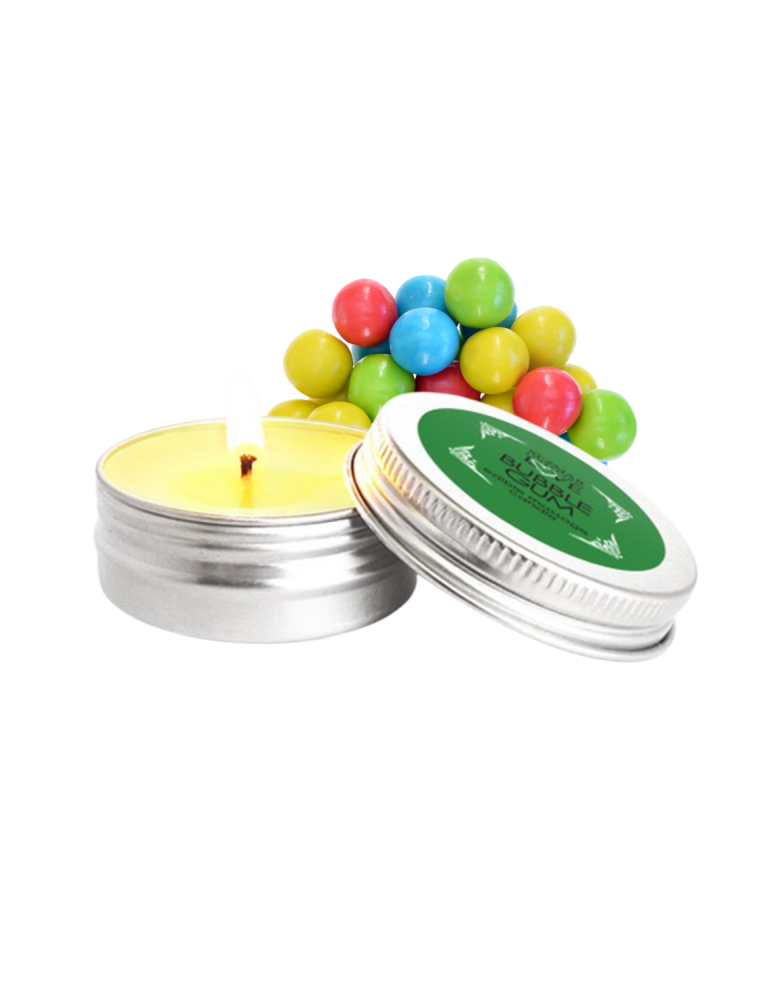 Mini Bougie de massage Bubble Gum 30ml 100% naturelle