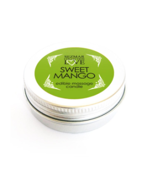 Mini Bougie de massage Mangue 30ml 100% naturelle