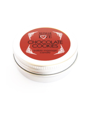 Mini Bougie de massage Chocolat Cookie 30ml 100% naturelle
