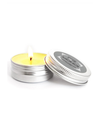 Mini Bougie de massage Monoï 30ml 100% naturelle